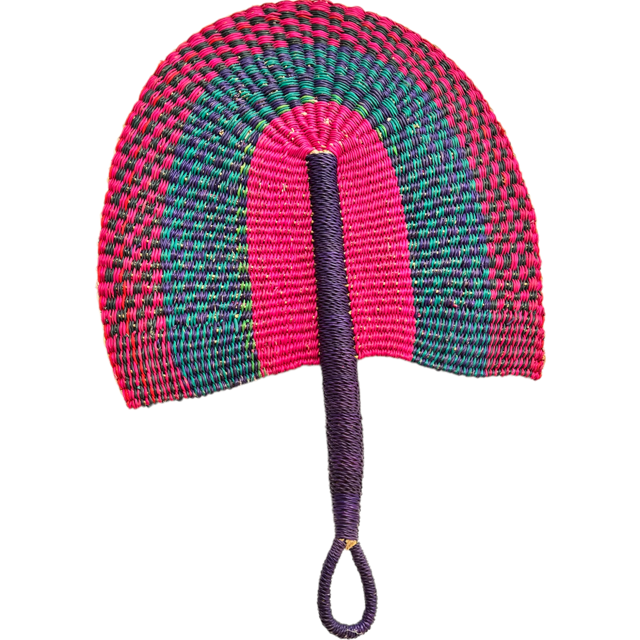 Berry Basket Veta Vera African Hand Fan