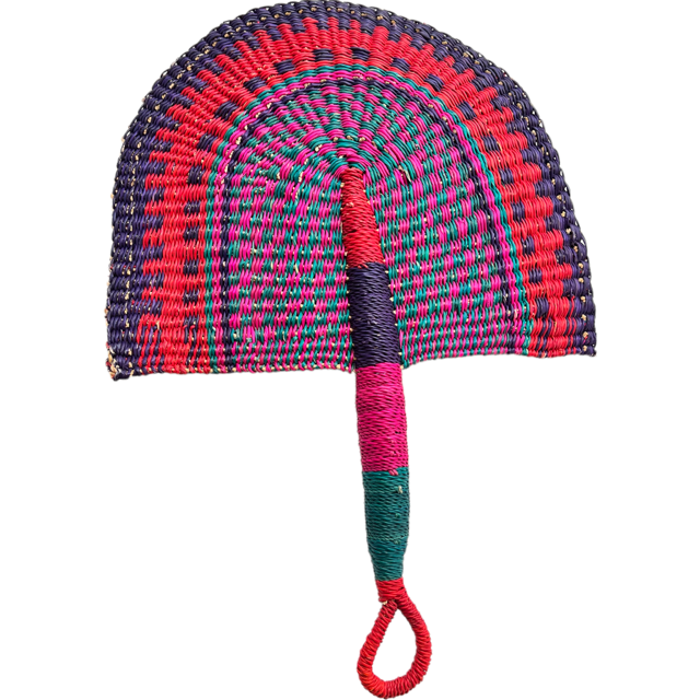 Berry Basket Veta Vera African Hand Fan